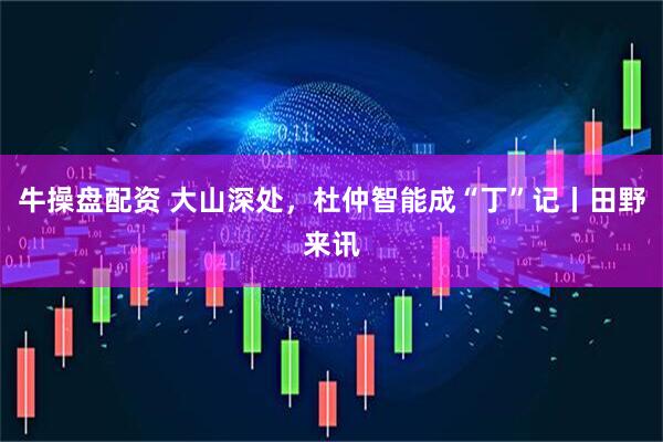 牛操盘配资 大山深处，杜仲智能成“丁”记丨田野来讯